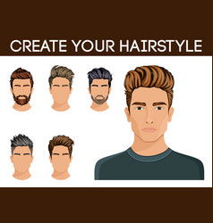 Men Hair Beard Character Style Man Mustache