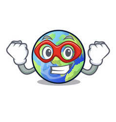 Super Hero Earth Above The Sky The Mascot