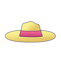 Women Beach Hat Icon