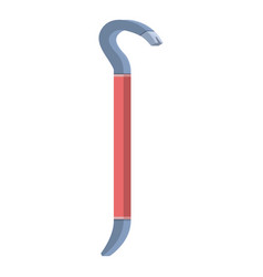 Crime Crowbar Icon Cartoon Steel Tool