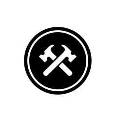 Hammer Tool Logo Repair Icon Design