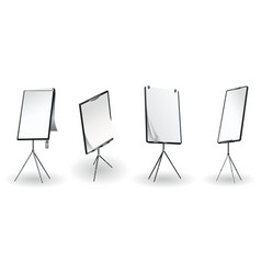 Flipchart Mockup Set At Different Angles