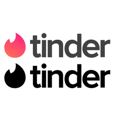 Tinder Icon Set Editorial Isolated