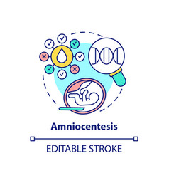 Amniocentesis Concept Icon