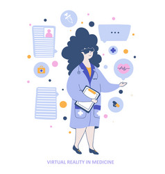 Virtual Reality Medical Services Landing Page