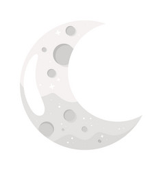 White Crescent Moon