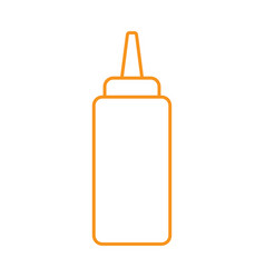 Orange Ketchup Or Mustard Squeeze Bottle