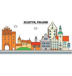 Poland Olsztyn City Skyline Architecture