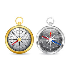 Set Of Wind Rose Compass Marine Isolated