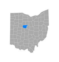 Map Marion In Ohio