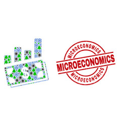 Microeconomics Scratched Stamp And Financial