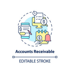 Accounts Receivable Concept Icon