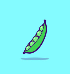 Peas Icon Fruit Object Clipart