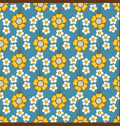 Pretty Dense Flowers Seamless Pattern