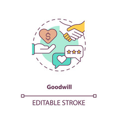 Goodwill Concept Icon