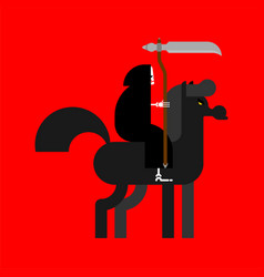 Grim Reaper On Horse Afterlife