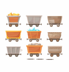 Wooden Or Metal Carts Or Trolleys