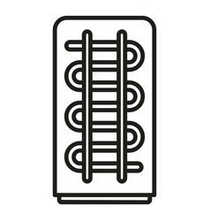 Fridge Cooler Pipe Icon Outline Repair