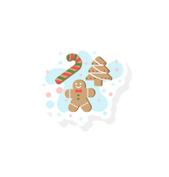 Gingerbread Stickers Various Shapes