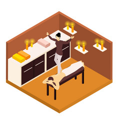 Back Massage Isometric