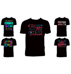 Back To School T Shirt Design Bundle