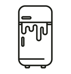 Broken Fridge Tech Icon Outline Repair