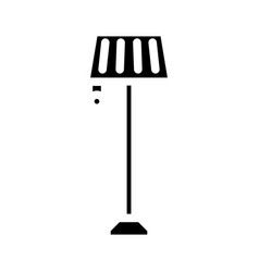 Lamp Floor Bedroom Interior Glyph Icon