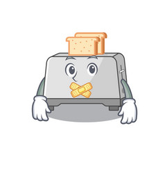 Cartoon Character Design Bread Toaster Making