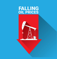 Oil Price Falling Down Graph