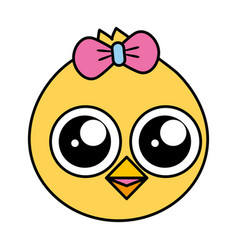 Cute Chick Female Cartoon