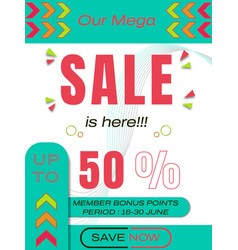 Our Mega Sale Poster