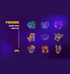 Pokemon Neon Signs Set