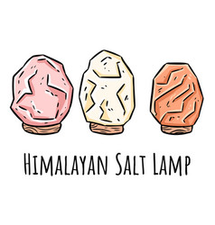 Himalayan Salt Lamps Doodles Modern Indigenous