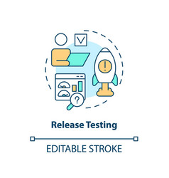 Release Testing Concept Icon