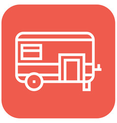 Travel Trailer Icon Design