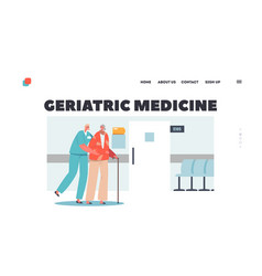 Geriatric Medicine Landing Page Template