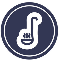 Soup Ladle Circular Icon