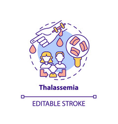 Thalassemia Concept Icon