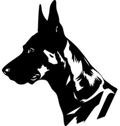 Australian Kelpie - High Quality Logo Ideal