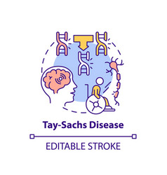 Tay Sachs Disease Concept Icon