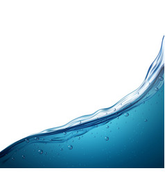 Water Wave Clean Liquid Background Blue Sea Wave