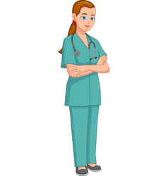 Female Nurse Cartoon