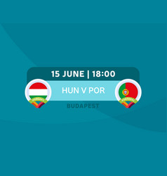 Hungary Vs Portugal Match Football 2020