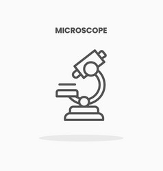 Microscope Icon Line