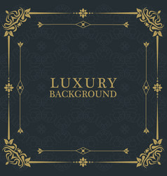 Luxury Background Vintage Label