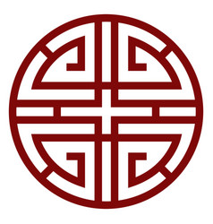 Red Chinese Symbol