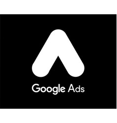 Google Ads Logo Symbol With Name White Design