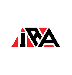 Ira Triangle Letter Logo Design