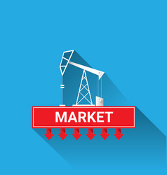 Oil Price Falling Down Graph