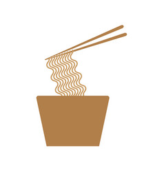 Chinese Noodles Icon Eps 10